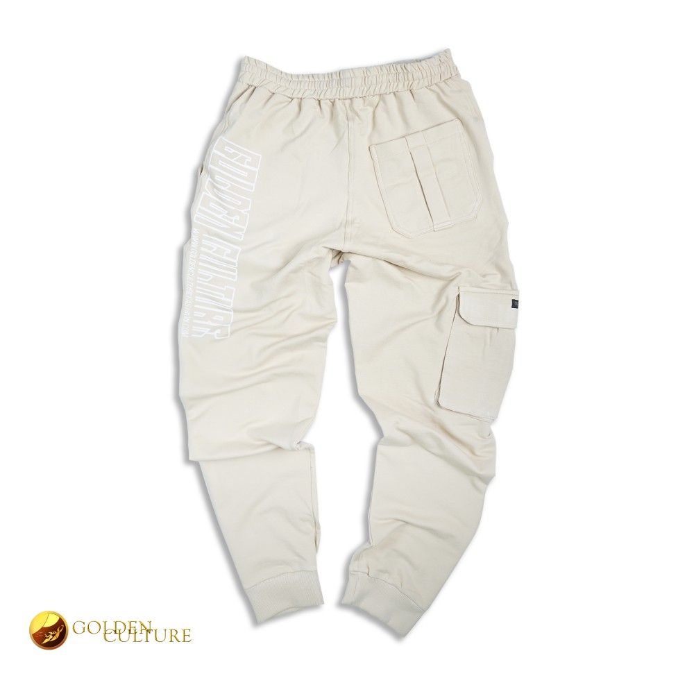 Multi Pocket Sweatpant (Beige)